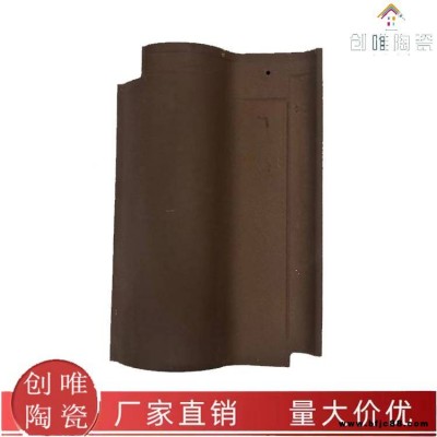 淄博全瓷彩瓦廠家 歐式連鎖瓦 屋面瓦 歐式雙筒瓦 S型瓦 品種 質量穩定現貨供應