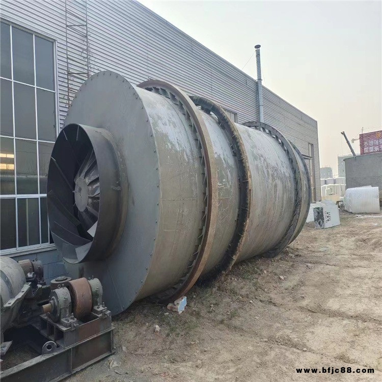 出售二手3.2x7m重型三筒烘干機(jī) 鋸末河沙 煤渣 石灰烘干設(shè)備 云帆