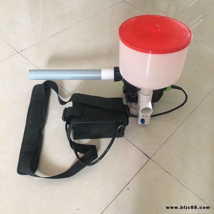 萬輪廠家直銷 雞鴨養殖石灰干粉噴灑機 電瓶充電式大棚蔬菜防蟲害噴粉機手持單管噴粉機