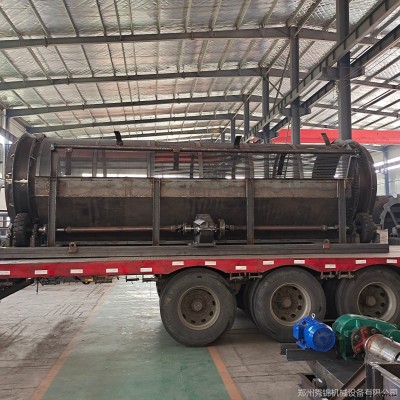 西安沙石分離滾筒篩沙機 河南無軸滾筒篩沙機 砂石篩分機