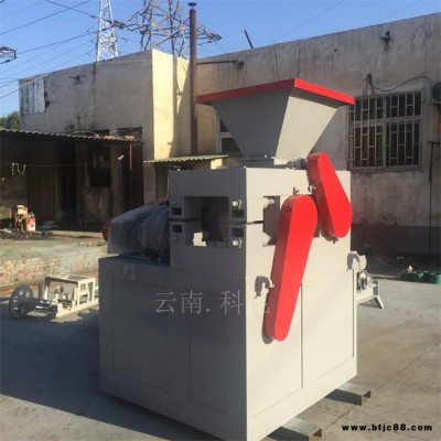 玉溪雙棍壓球機 本地廠家 脫硫石膏對輥制球成型機 云南科昆 型煤礦粉造球機
