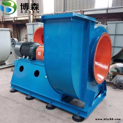 4-72碳鋼離心風機 低噪音耐高溫耐酸堿防腐風機 除塵設備配套 博森環(huán)保設備離心風機除塵配套設備 5.5kw離心防爆風機