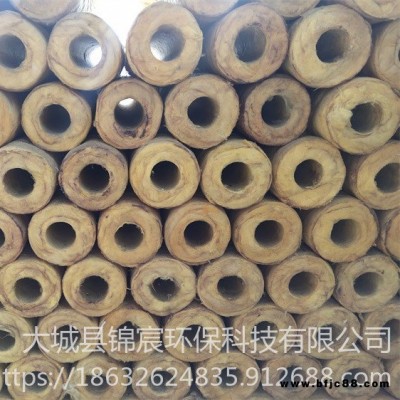 高溫隔熱防火纖維狀玻璃棉管 批發(fā)憎水型吸聲隔音密度玻璃棉管 巖棉管 錦宸保溫