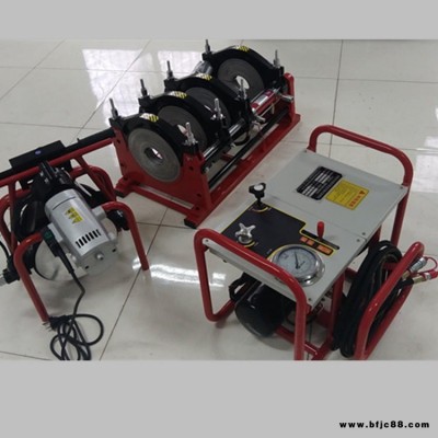 直銷內蒙古呼和浩特 pe熱熔機 pe燃氣管對焊機 160單柱螺桿 200雙柱電熔 315全自動 焊管機 山東創銘