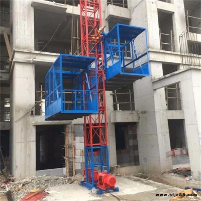 2020福建云南工地上料機(jī)提料機(jī) 一柱一吊 一柱雙吊升降機(jī)廠家