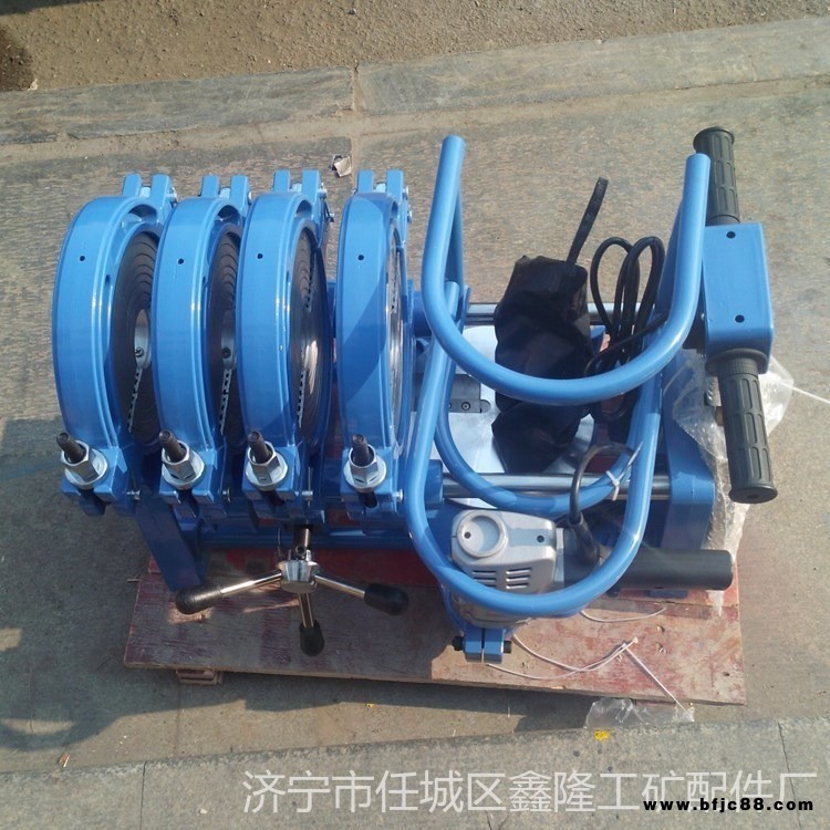鑫隆手動(dòng)熱熔焊機(jī) 單柱兩環(huán)PE管焊接機(jī) 63-160水管熔接器