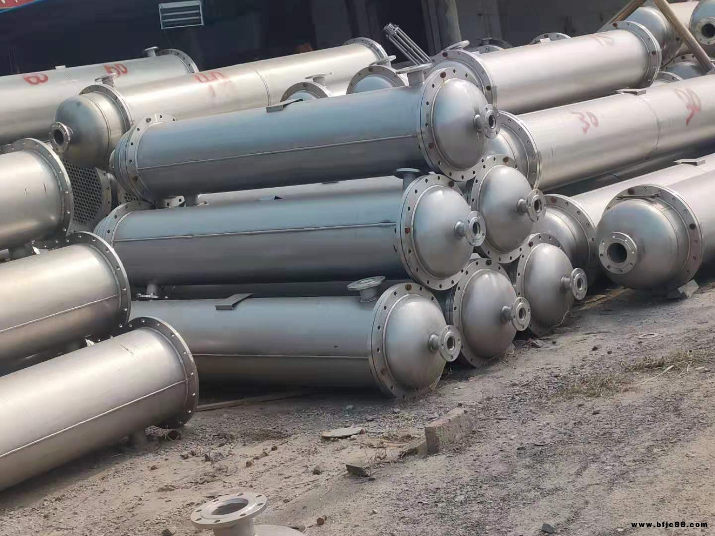 鈦材冷凝器 二手鈦材冷凝器 30平方 型號(hào)齊全
