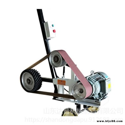 達(dá)普 DP-1 鋼板對(duì)接焊縫打磨機(jī) 金屬板材砂帶拋光機(jī) 手推電動(dòng)鋼板焊口磨平機(jī)