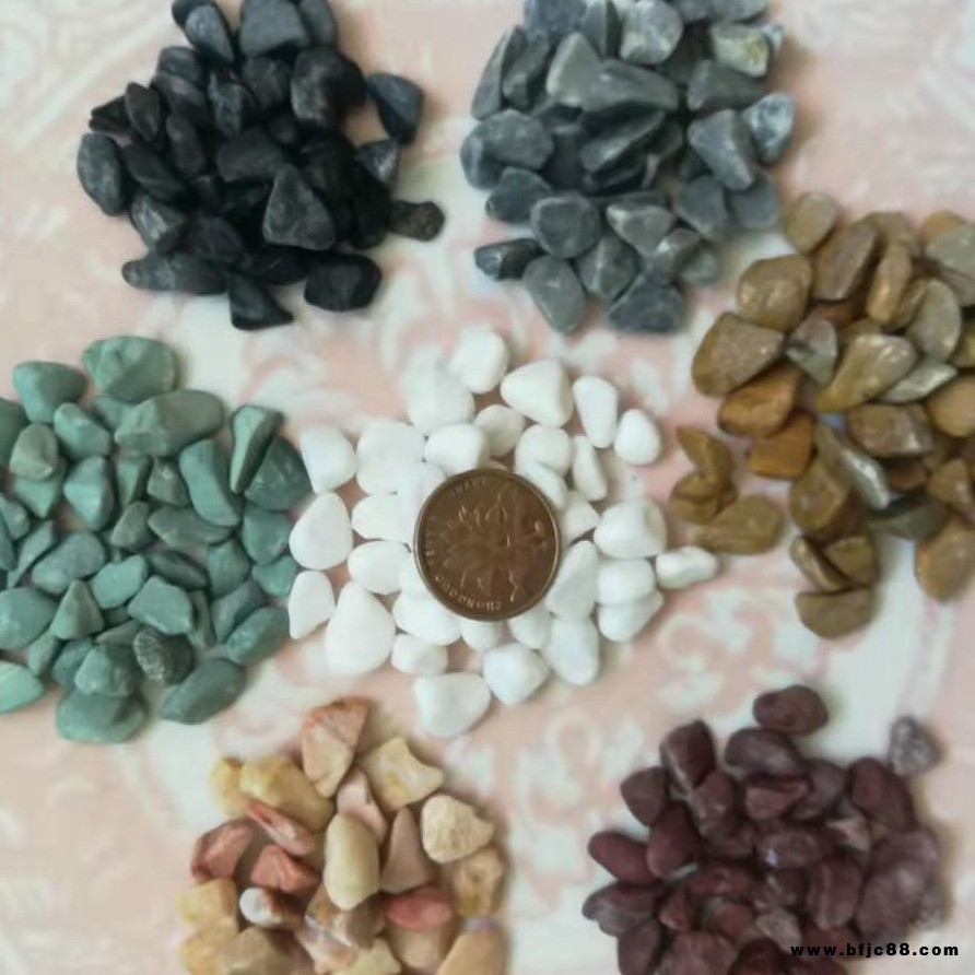 黑色石子 外墻水刷石子 黑色花崗巖石子 量大價優