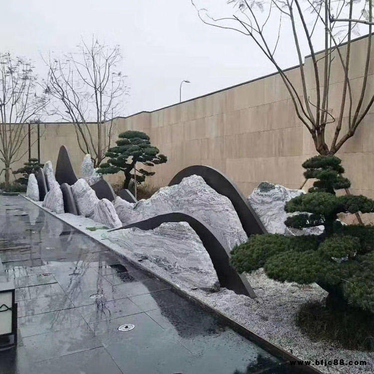 佰盛 景觀石雪浪石 天然景觀石切片 園林自然石組合 景觀石價格
