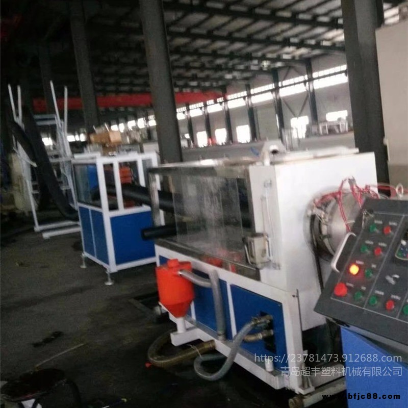 超豐 雙臂波紋管生產線 PE塑料管設備 塑料管制作設備的廠家