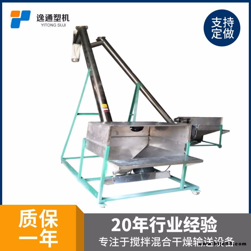 廠家直銷 塑料輸送機 半敞開式螺旋上料機 不銹鋼材質(zhì) 帶加強送料密封裝置 塑料管式上料機 性能穩(wěn)定