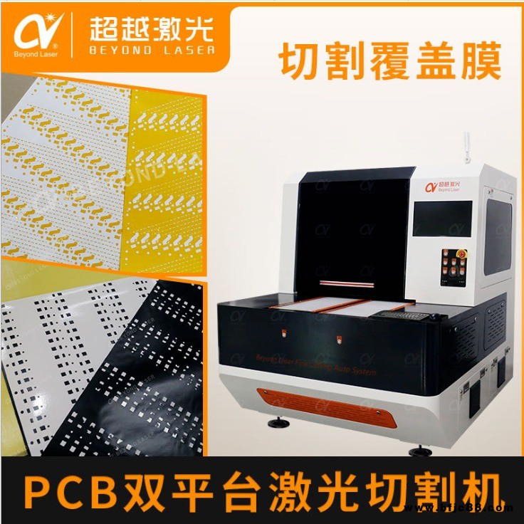 Beyond Laser 雙工位覆蓋膜切割機 LED燈條偏光膜薄膜切割劃線惠州激光切割機