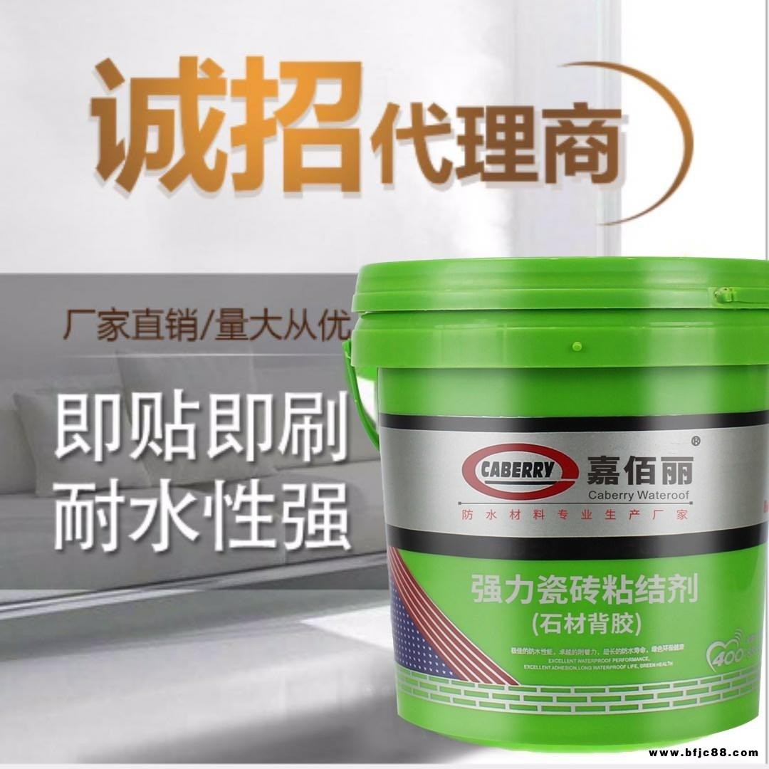 嘉佰麗廠家供應 粘合劑 廣西瓷磚粘合劑價格