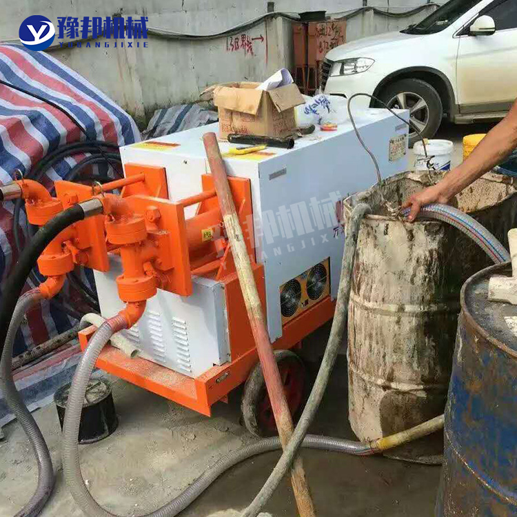 西藏注漿泵雙液注漿機 原理現場施工圖