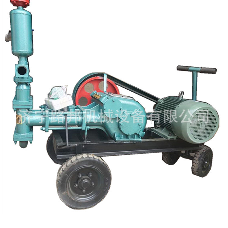 雙缸活塞式注漿泵 水泥漿輸送泵 灰漿噴漿機(jī)生產(chǎn)廠家示例圖7