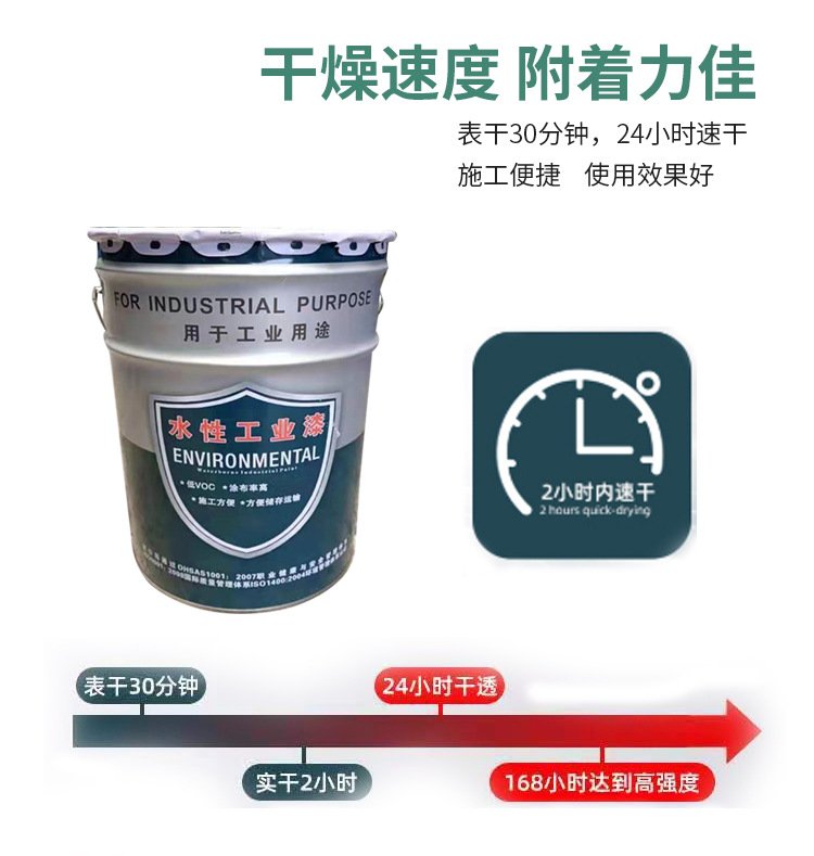 啞光藍色水漆 躍錦 防銹漆 水性翻新漆 彩鋼翻新施工示例圖6