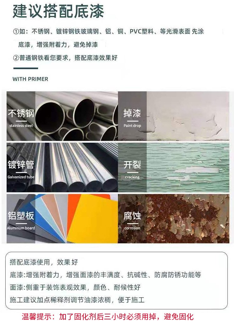啞光藍色水漆 躍錦 防銹漆 水性翻新漆 彩鋼翻新施工示例圖7