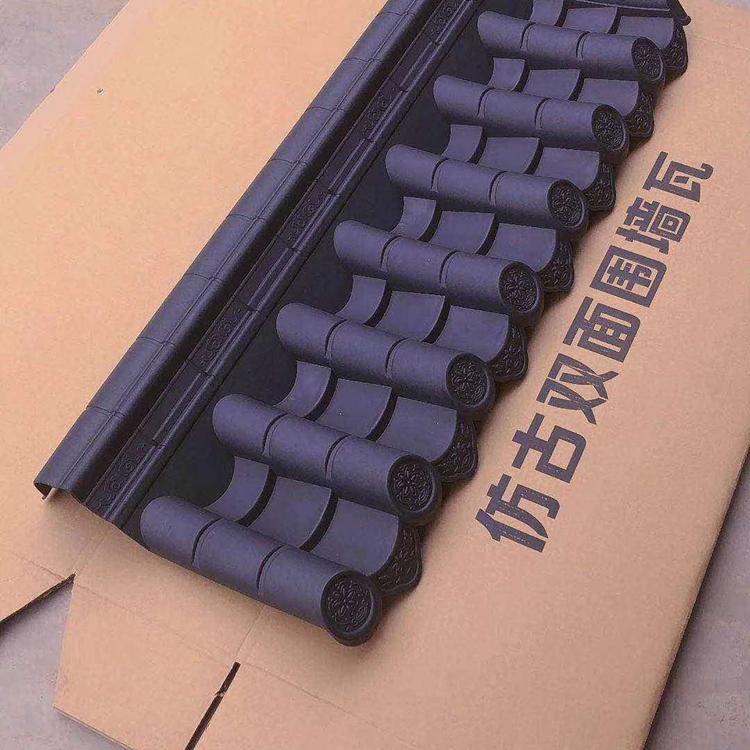 撫寧樹脂屋檐裝飾一體瓦直銷廠家  鼎崇可延伸仿古一體瓦直銷廠家