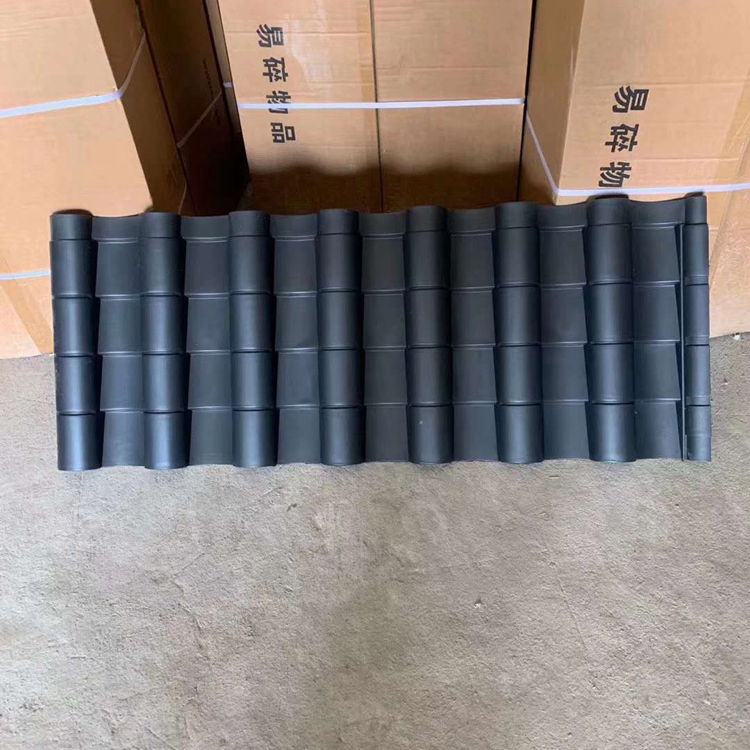 原州可延伸仿古一體瓦現貨銷售 鼎崇樹脂屋檐裝飾一體瓦現貨銷售