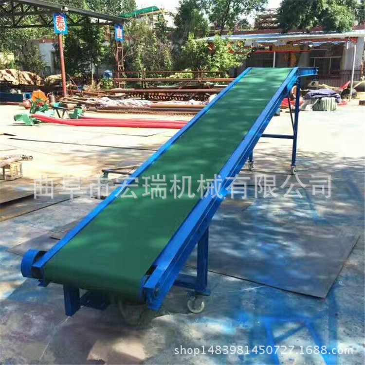 大型砂石裝車皮帶輸送機(jī)價格小型輸送機(jī)實惠 洛陽煤炭輸送機(jī)示例圖4