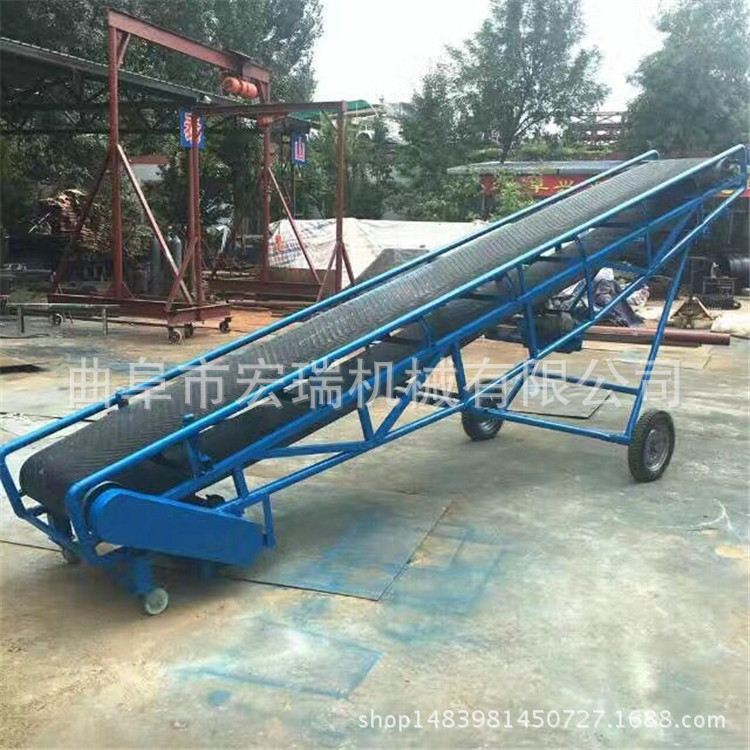 大型砂石裝車皮帶輸送機(jī)價格小型輸送機(jī)實惠 洛陽煤炭輸送機(jī)示例圖5