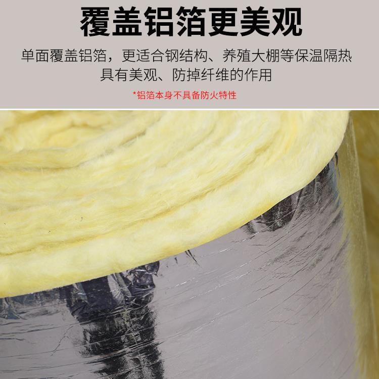 恒雪 廠家生產(chǎn)供應(yīng) 玻璃棉保溫卷氈  鋼結(jié)構(gòu)專用保溫棉  規(guī)格齊全 尺寸可定做示例圖4